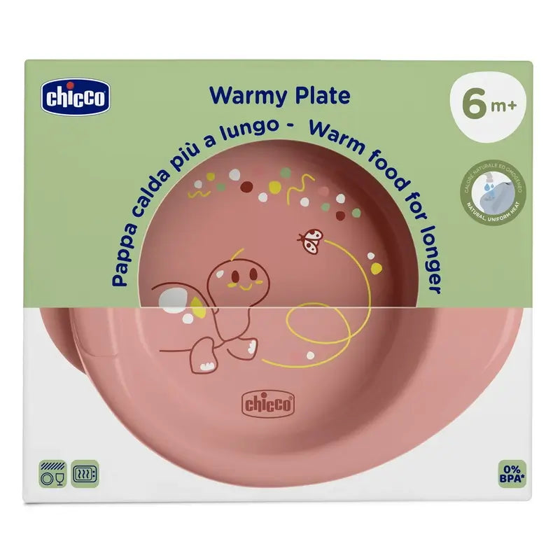 Chicco Thermal Plate 6M+ Pink