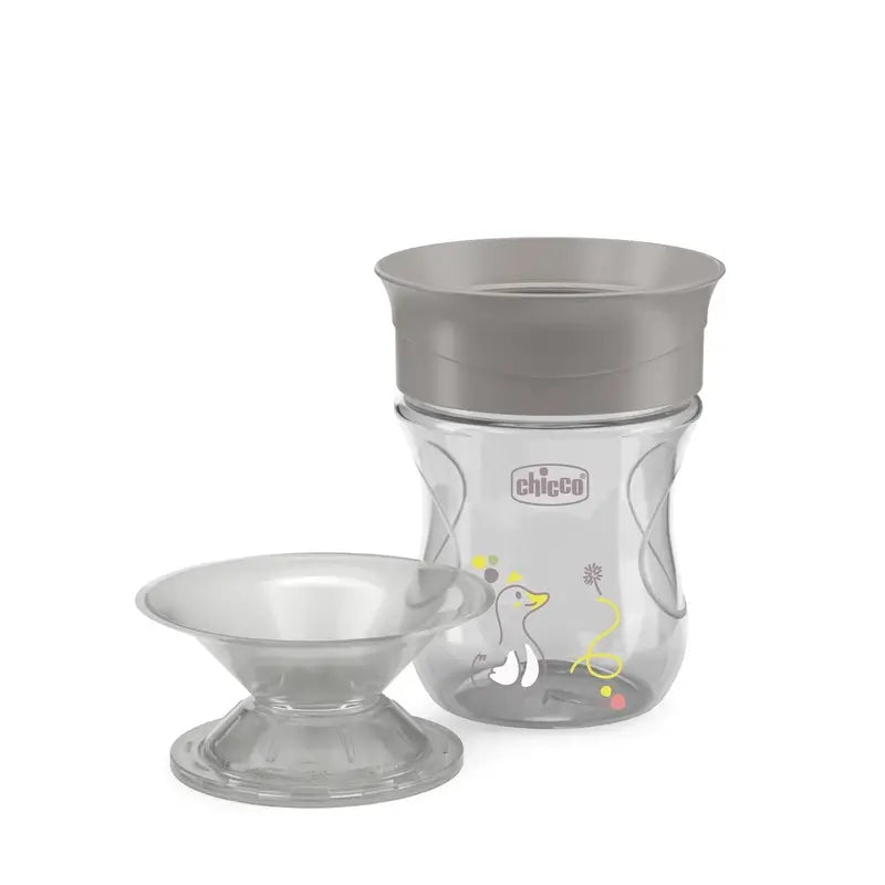 Chicco Perfect5 360 Cup 12M+ Grey 200Ml