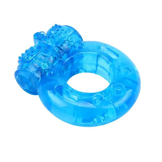 Chisa Vibration Penis Ring 1.8 Cm Blue