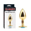Chisa Anal Plug With Gem Bue Gem