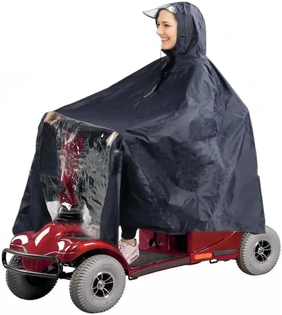 waterproof rain jacket with a visor