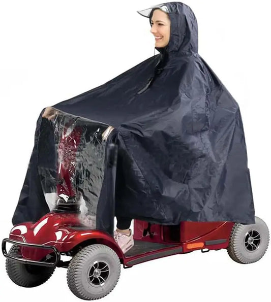 waterproof rain jacket with a visor