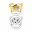 Prevent Pacifier Butterfly Shield T-2 6-18 Months Yellow