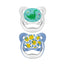 Prevent Pacifier Butterfly Shield T-2 6-18 Months Blue