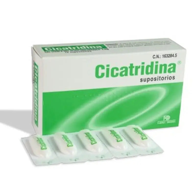 Cicatridine Suppositories, 10 suppositories