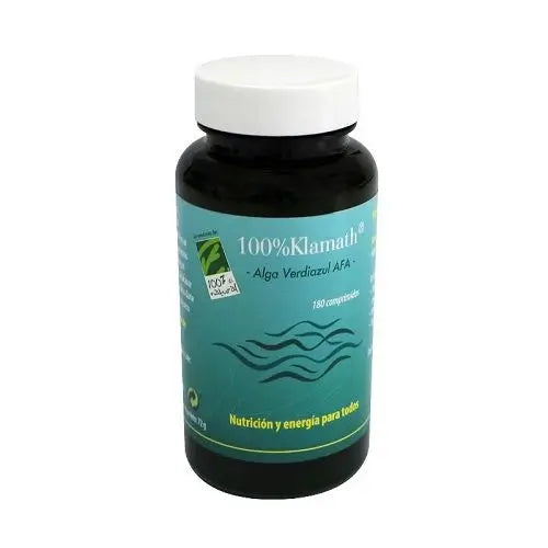 One Hundred Percent Natural Klamath Seaweed (Blue-green Algae Afa) 180 Tablets