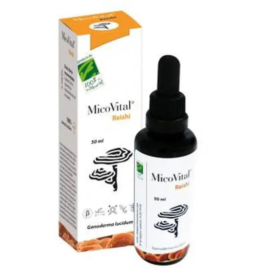 One Hundred Percent Natural Micovital Reishi 50Ml.