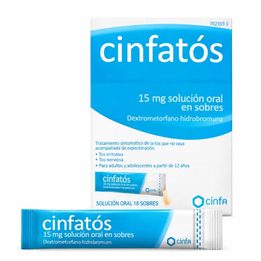 Cinfatos 15 mg Oral Solution 18 sachets