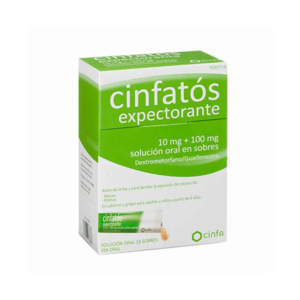 Cinfatos Expectorant Oral Solution 18 sachets