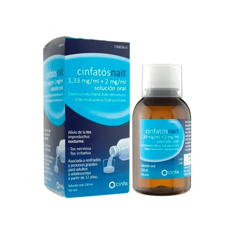 Cinfatosnait 1.33 mg/ ml + 2 mg/ ml Oral Solution 1 Bottle, 150 ml