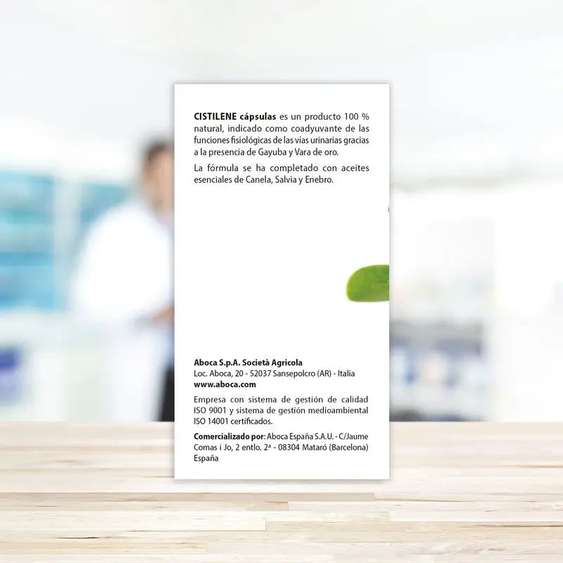 Aboca Cistilene Cystitis, 50 Capsules