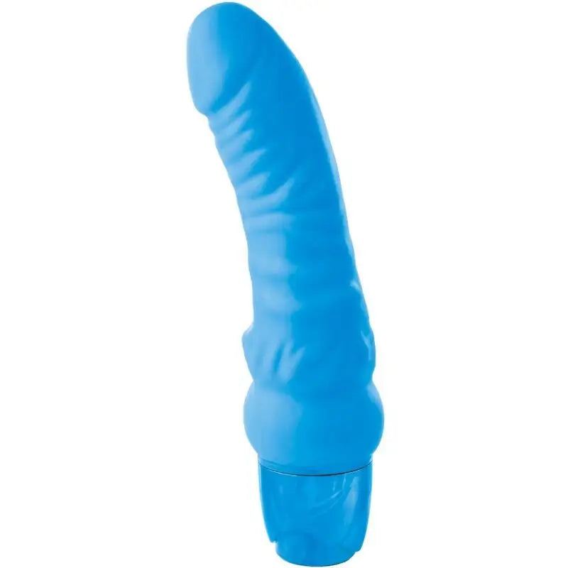 Classix Mr. Right Multi Speed Vibrating Dildo 15.5 Cm Blue
