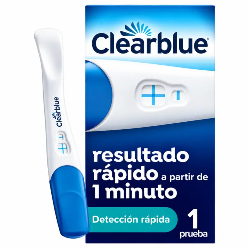 Clearblue Pregnancy Test with Rapid Detection, Results in as little as 1 Minute, 1 Test