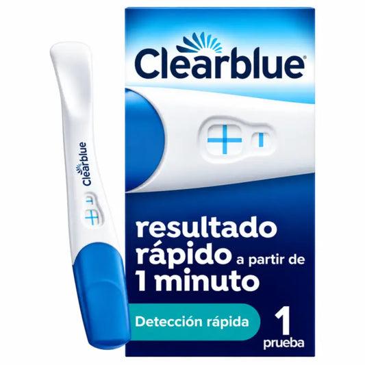 Clearblue Pregnancy Test with Rapid Detection, Results in as little as 1 Minute, 1 Test