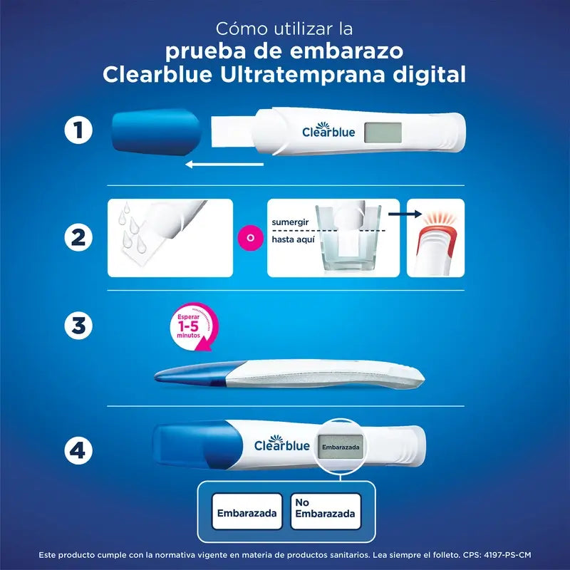 Clearblue Ultra Early Digital Pregnancy Test, 1 Digital Test