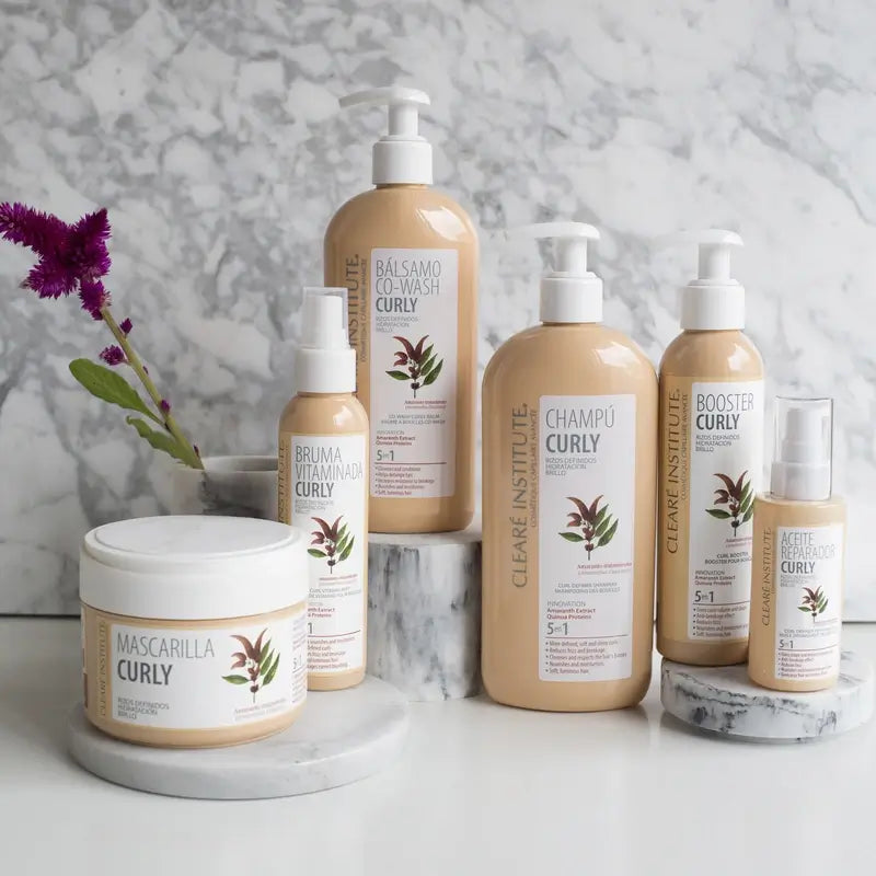 Clearé Institute Anti-Frizz Vitamin Mist Curly Hair Curly Method 125 Ml