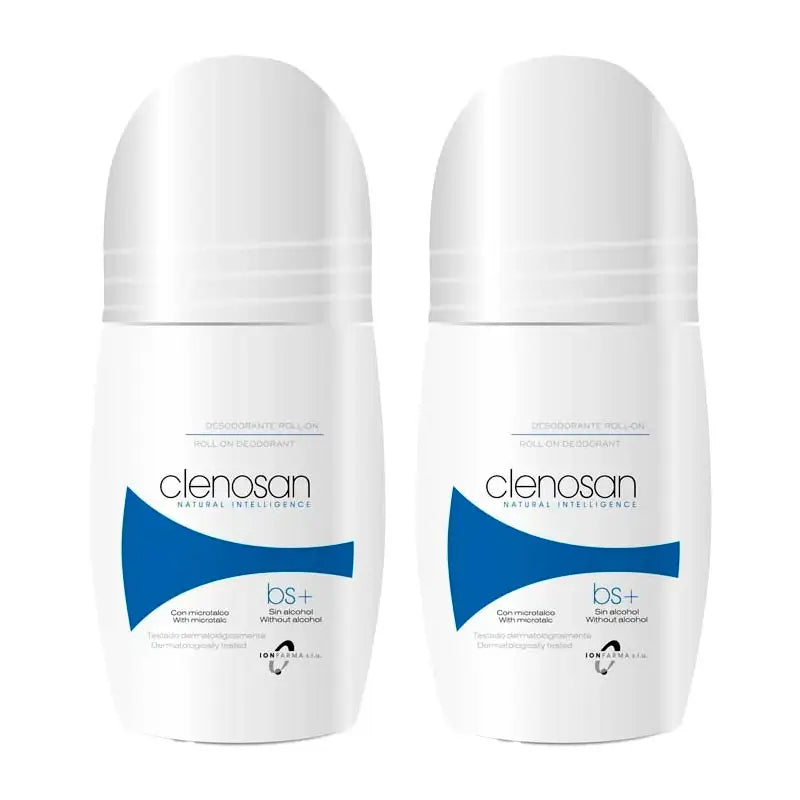 Clenosan Duplo Roll-On Deodorant Roll-On Bs+ 2 x 75 ml