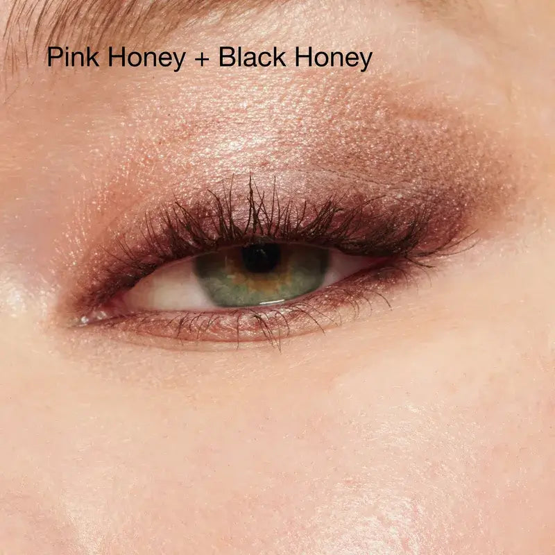 Clinique High Impact Shadow Play Eyeshadow Pink Honey + Black Honey, 1.9 gr