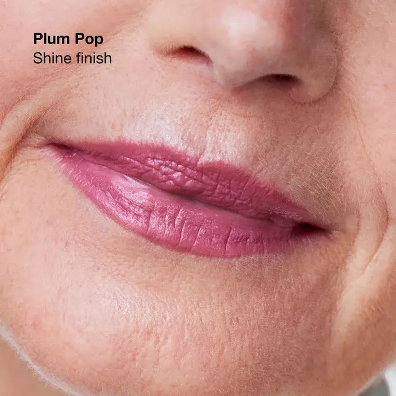 Clinique Pop Longwear Shine Plum Pop Lipstick, 3.9 grams