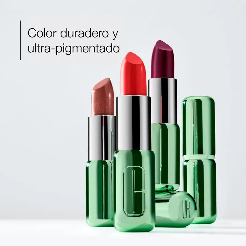 Clinique Pop Longwear Shine Plum Pop Lipstick, 3.9 grams