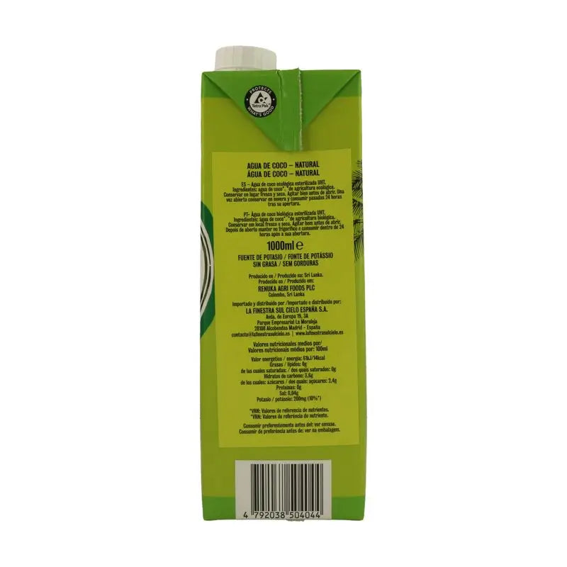 Cocomi Organic Natural Coconut Water, 1 litre