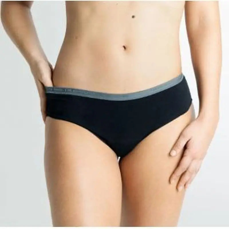 Cocoro Menstrual Panty Black/Grey Heavy Flow 5/Xl