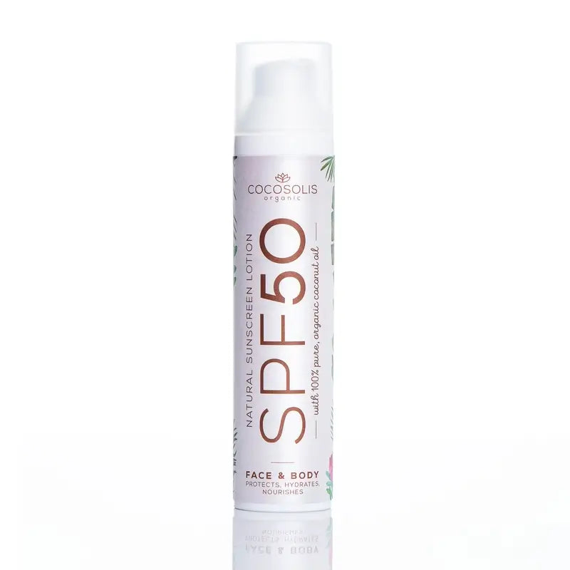 Cocosolis Natural Sunscreen Lotion Spf 50 , 100 ml