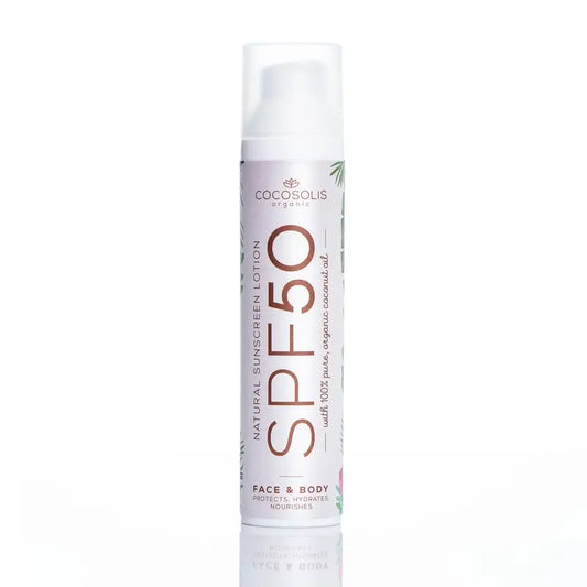 Cocosolis Natural Sunscreen Lotion Spf 50 , 100 ml