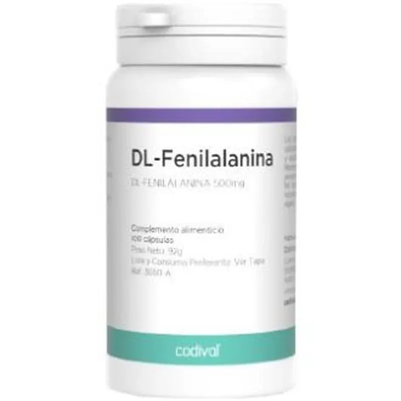 Codival Dl-Phenylalanine (Phenylalanine) 500Mg.100Caps.