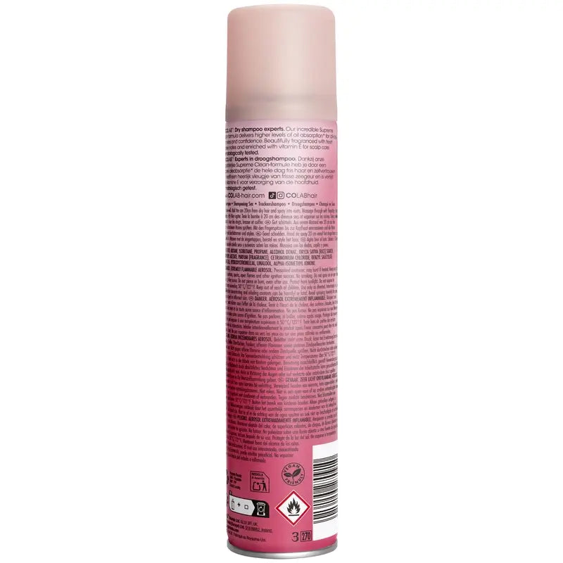 Colab Supreme Clean Dry Shampoo, 200 g