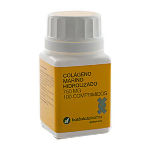 Botanicapharma Hydrolysed Marine Collagen, 100 Tablets 750Mg
