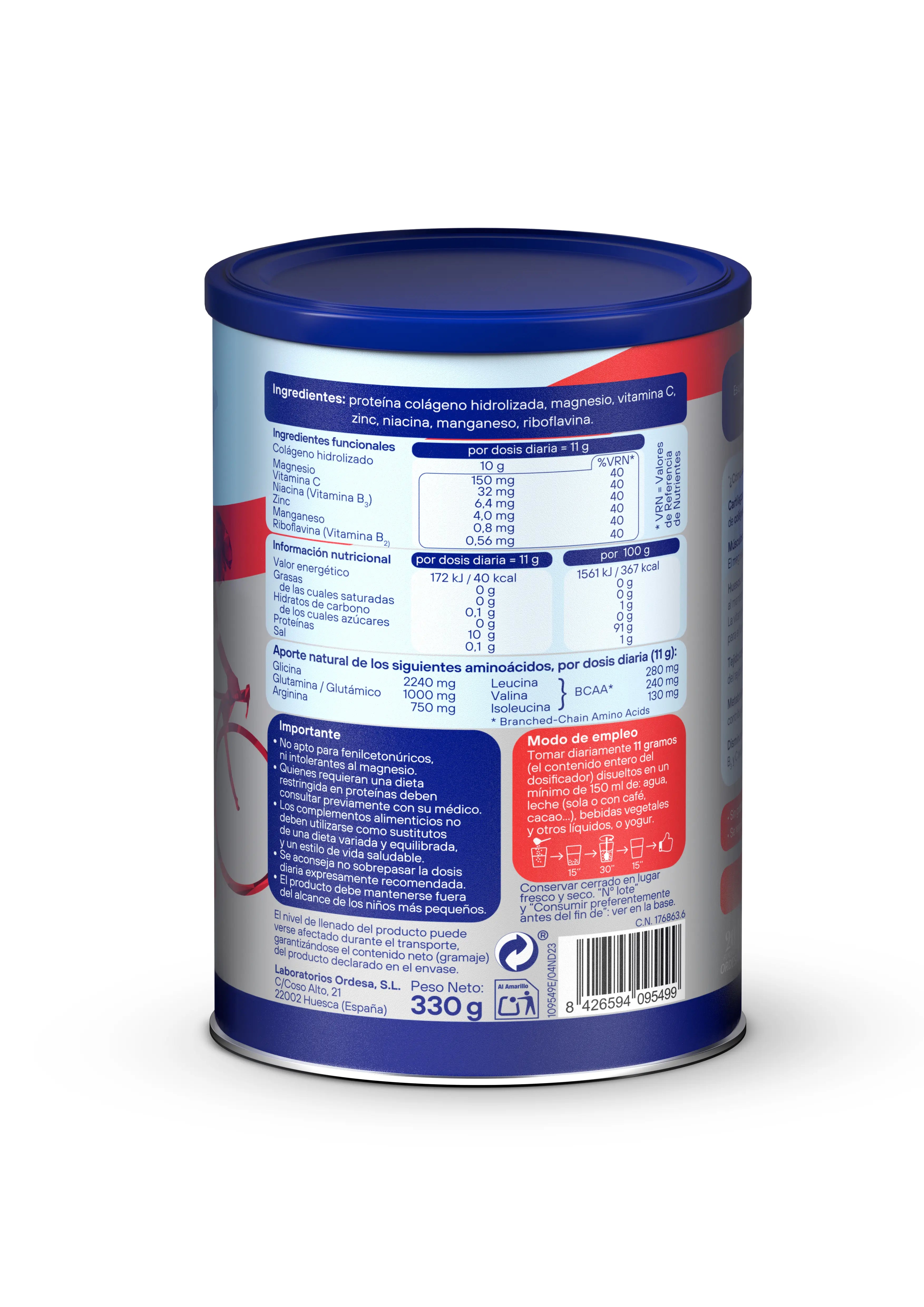 Colnatur Sport Neutral Flavour, 330 g