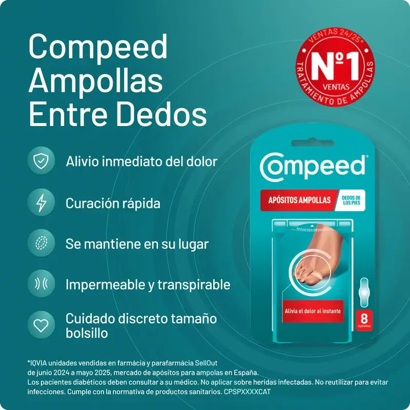 Compeed Finger Foot Dressing 8 units