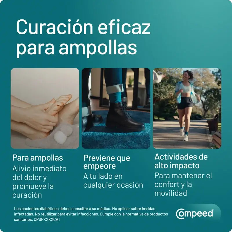 Compeed Finger Foot Dressing 8 units