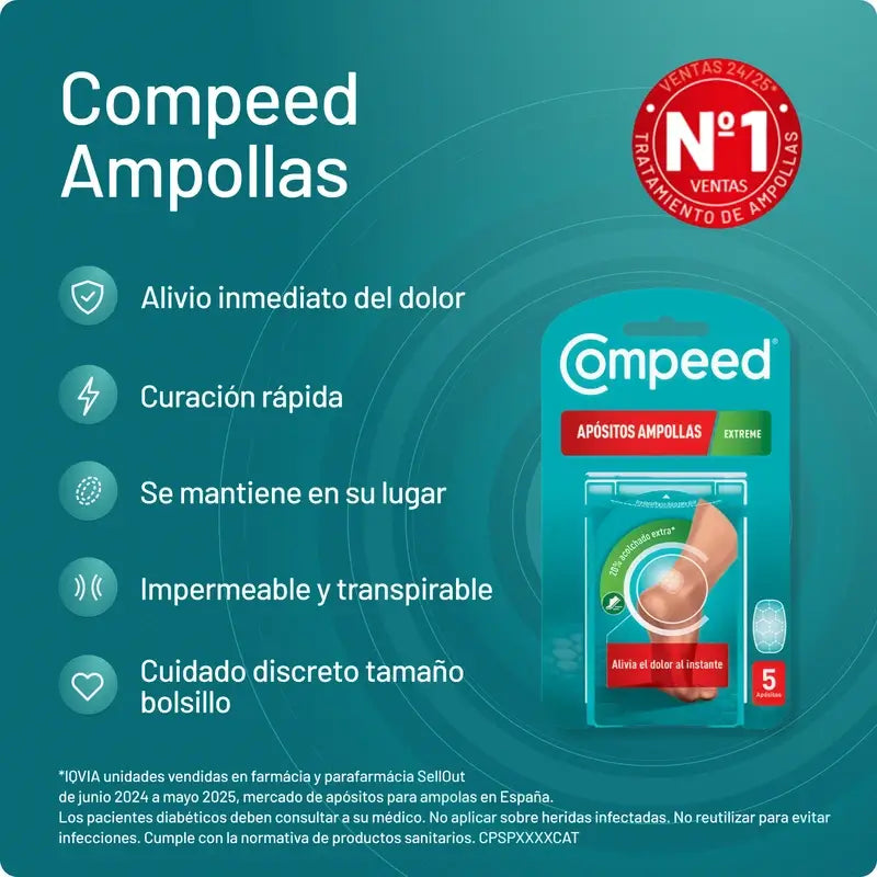 Compeed Extreme Blisters 5 units