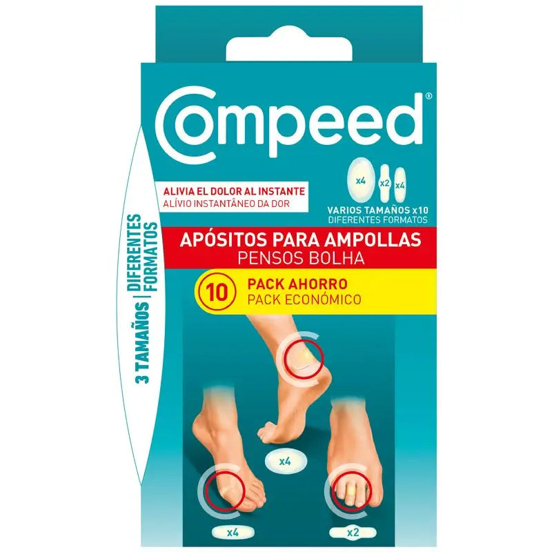 Compeed Blisters Pack Mix, 10 units