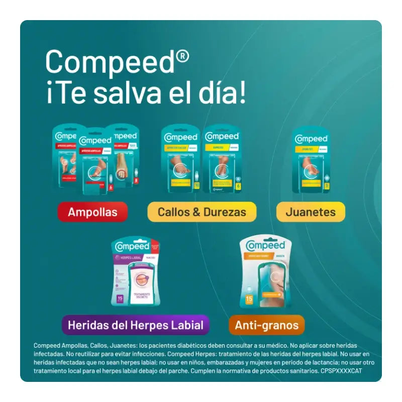 Compeed Dressings Small Blisters 6 units