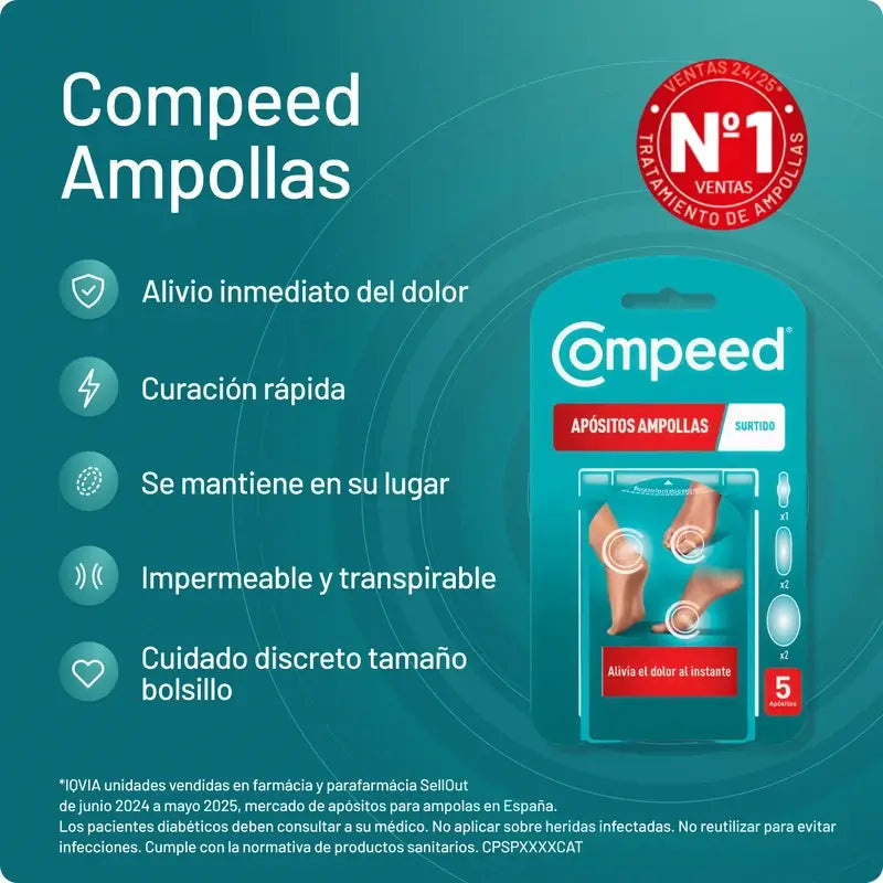 Compeed Pack Mixed Blisters 5 units