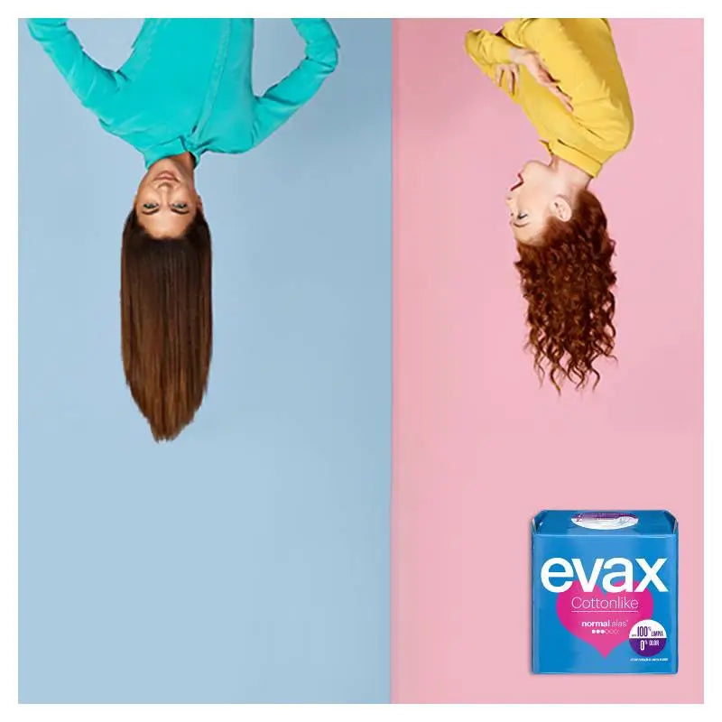 Evax Cottonlike Normal Pads with Wings 16 units