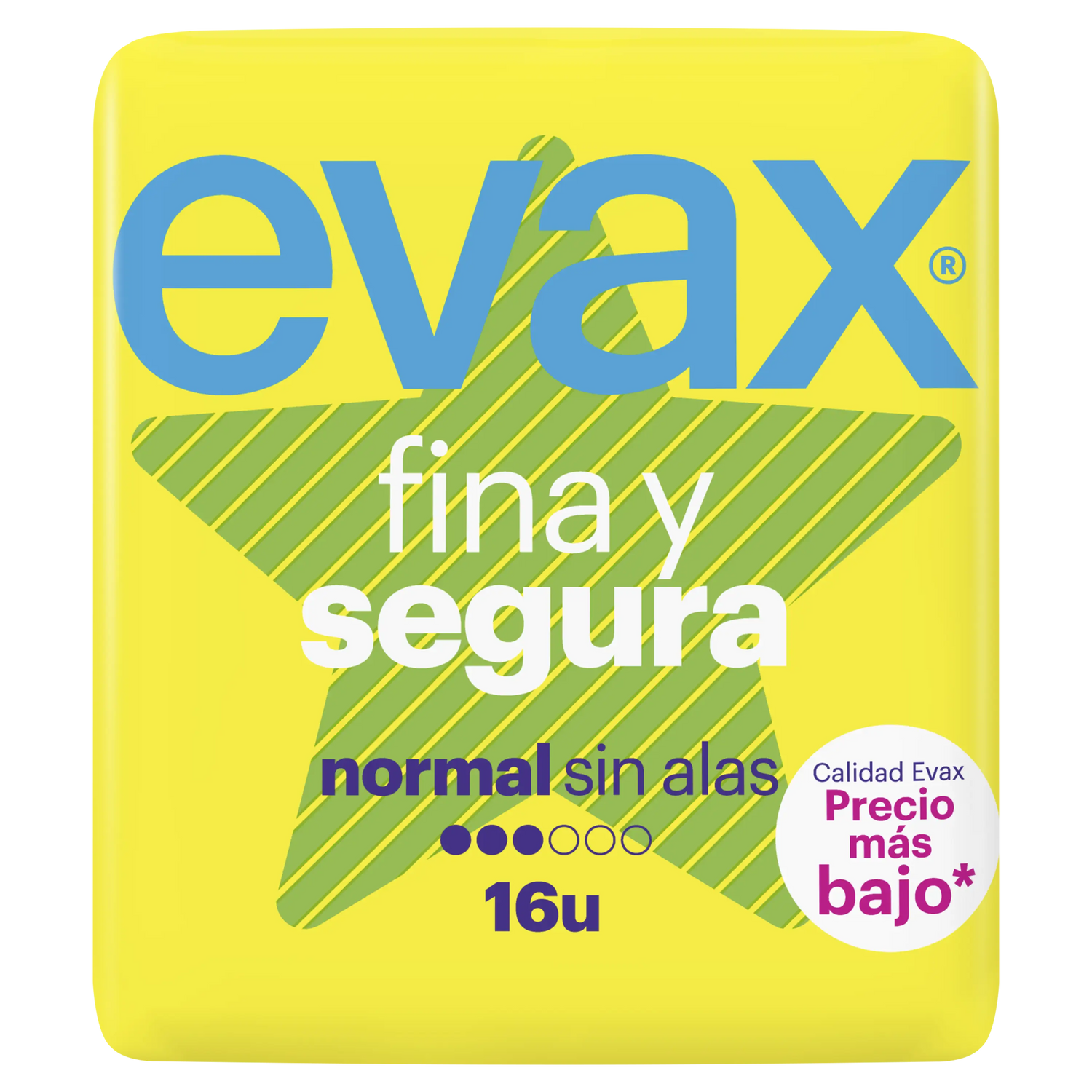 Evax Fina y Segura Normal Pads 16 units