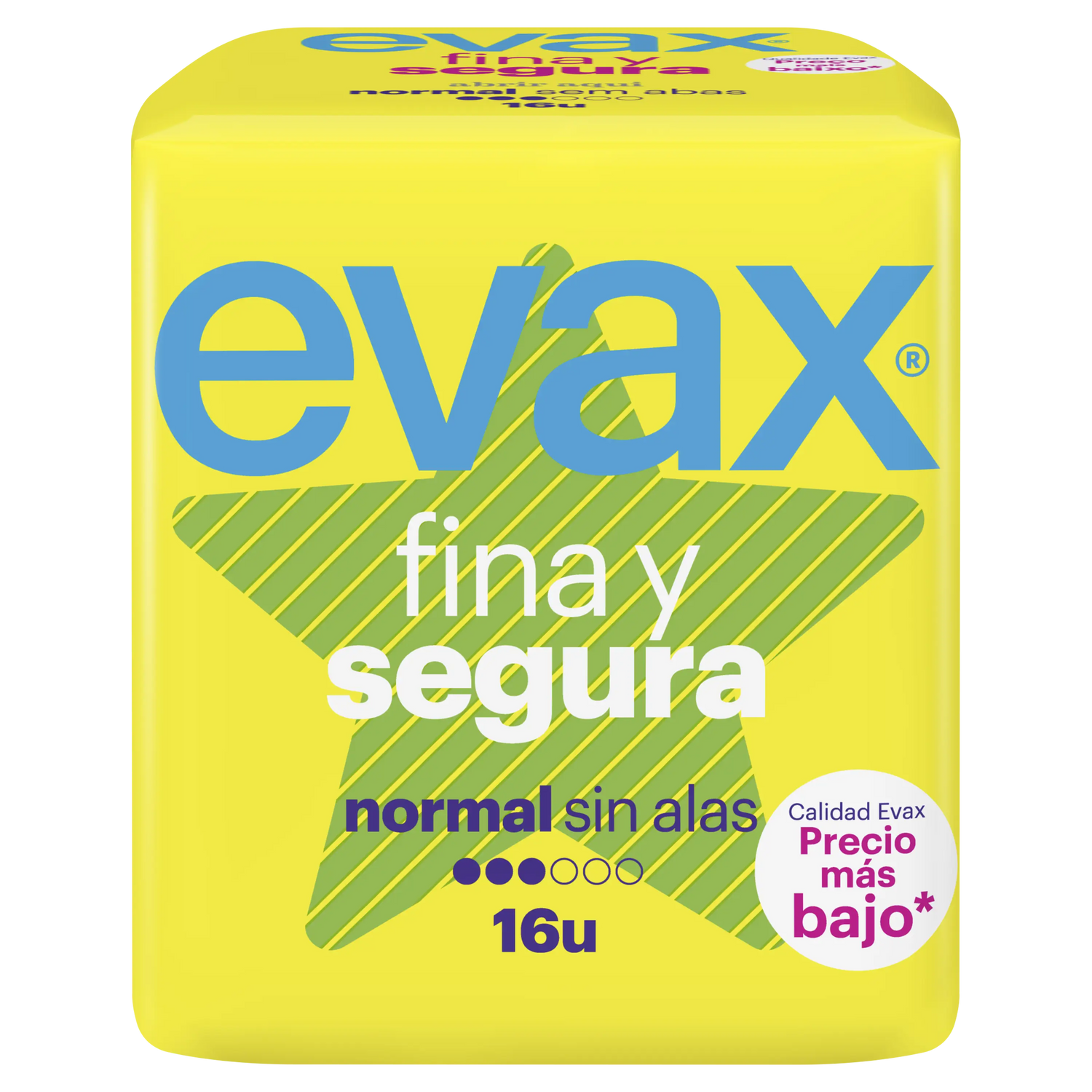 Evax Fina y Segura Normal Pads 16 units