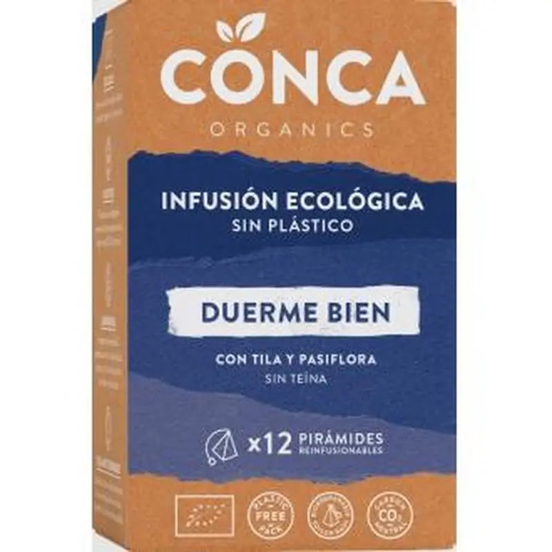Conca Organics Sleep Well Infusion 12Pyramids. Eco