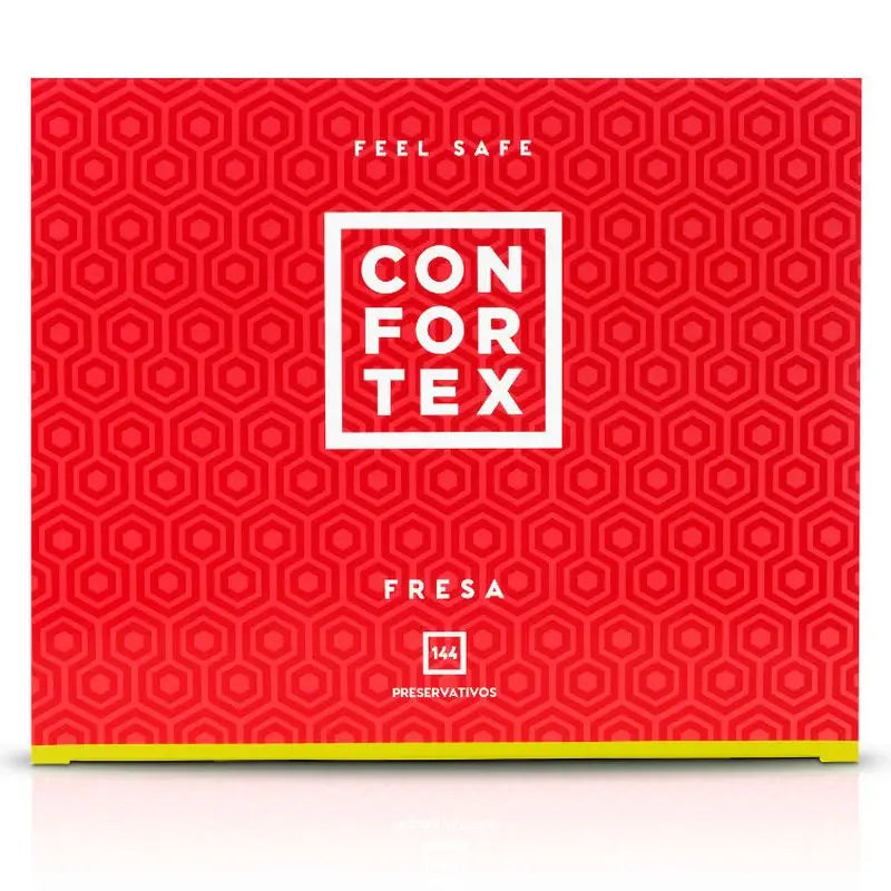 Confortex Condoms Strawberry Box 144 Units
