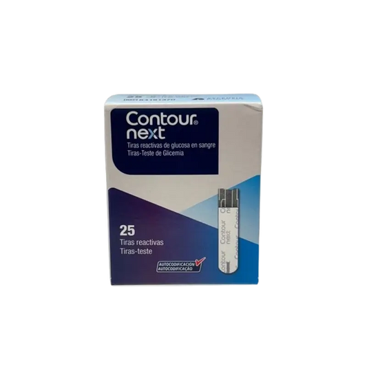 Contour Next Blood Glucose Strips 25 units