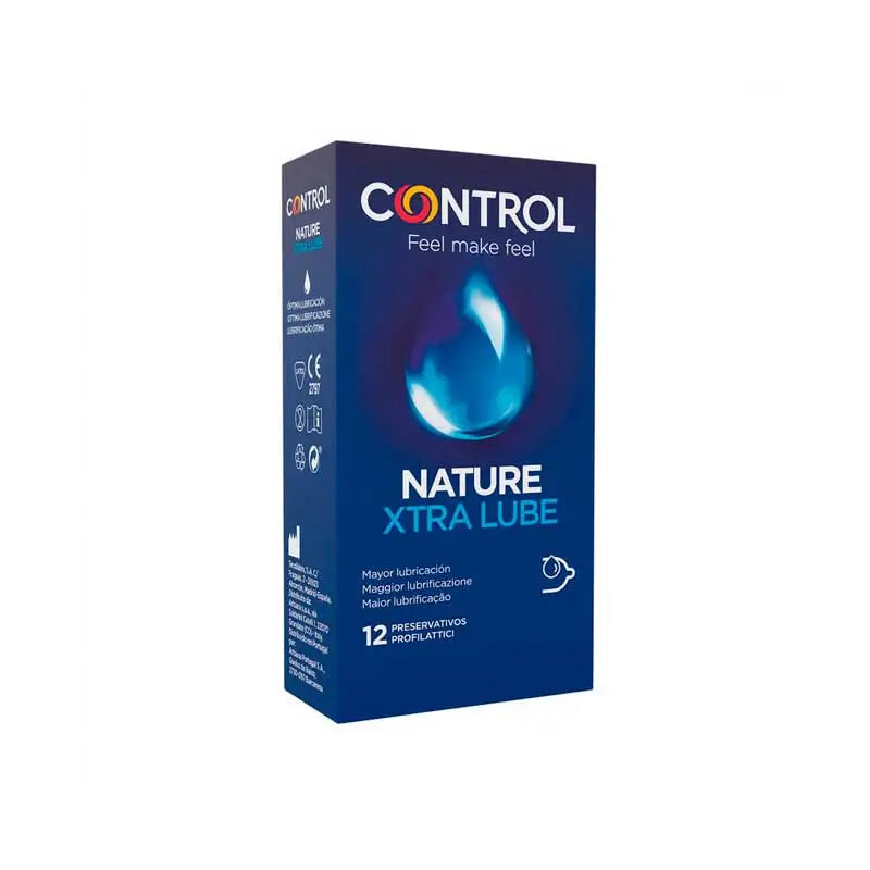 Control Condoms Nature Xtra Lube, 12 units