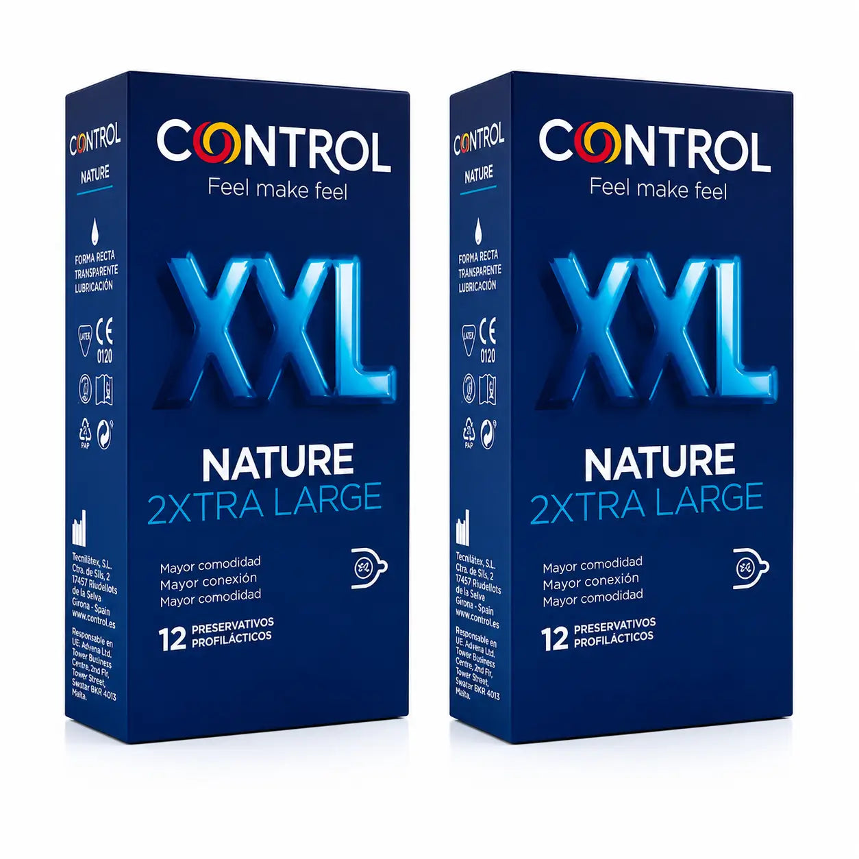 Control Nature Xxl, 12 pieces, pack 2