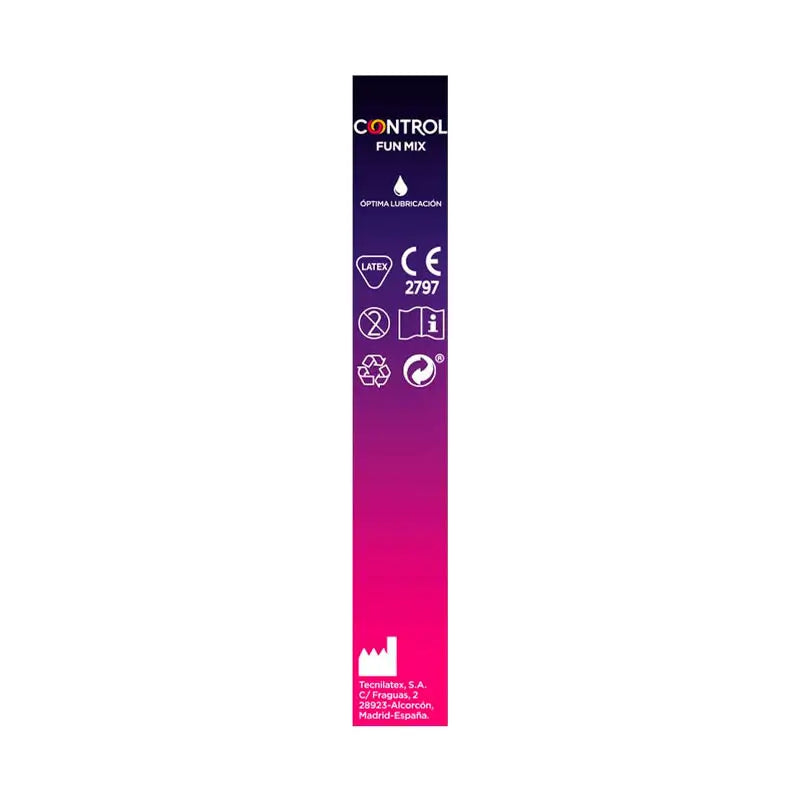Control Condom Fun Mix, 6 Assorted Condoms