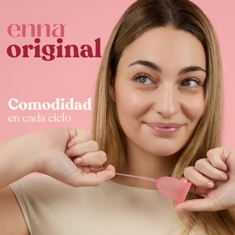Enna Cycle Original Menstrual Cup Without Applicator, Size M