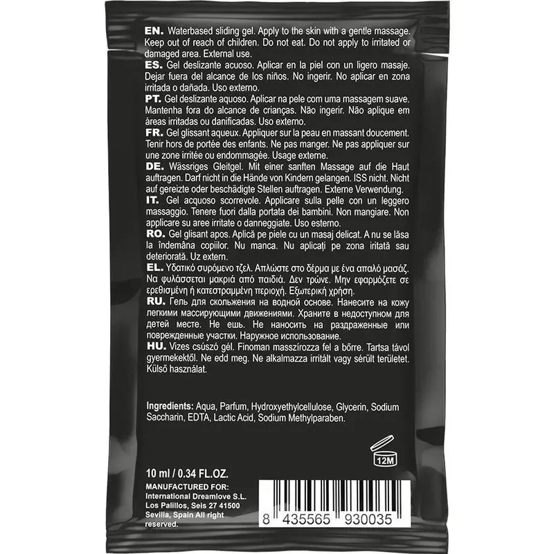 Coquette Cosmetics Desire Pocket Kissable Water Based Lubricant Strawberry 10 Ml