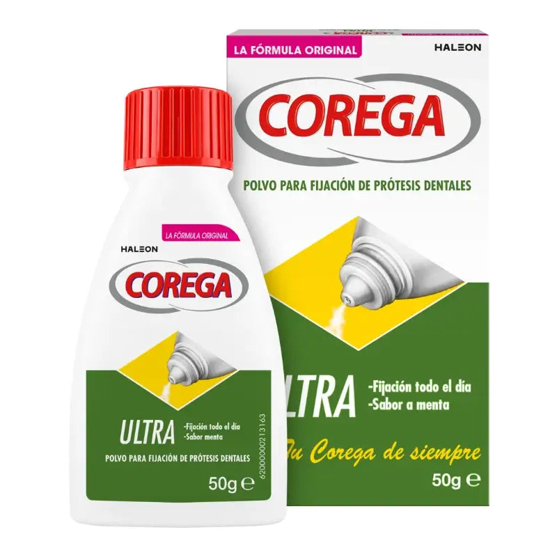 Corega Ultra Adhesive Powder, 50 gr
